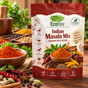 Custom Laminated Stand up <b>Pouch</b> Spices Packing Material Condiments Sealed Bags Seasoning Spice Packaging Bag - Product Image 6
