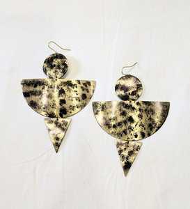 Pendientes de Latón con Acabado Mate de Lujo, Alta Demanda, Estilo Clásico, Unisex, para Suministro de Boutique de Moda, Mejor Precio del Mercado - Product Image 2