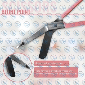 กรรไกรตัดผ้าพันแผลสีชมพู ขายดี ผลิตโดยอัล มิดา - Product Image 3
