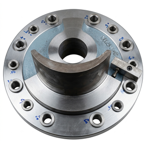 Mild Steel Circular <b>Drill</b> <b>Jig</b> Fixture Industrial Machining Zero Point Zero Five MM Tolerance Accurate Hole Alignment Tool - Product Image 1