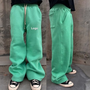 <b>Wholesale</b> Acid Wash <b>Sweatpants</b> High Quality Men's <b>Sweatpants</b> With Pockets Custom Logo Sweat Pants for Men - Product Image 3