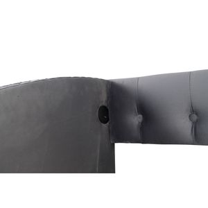 <b>Grey</b> Upholstered Daybed with <b>Storage</b> Drawers Twin Size Wood Daybed No <b>Box</b> Spring Needed - Product Image 5