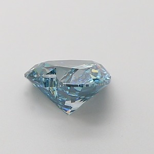Diamant de laboratoire CVD de 1,35 carat, forme cœur, bleu vif fantaisie, clarté VS2, polissage excellent, pierre précieuse de luxe haut de gamme - Product Image 2