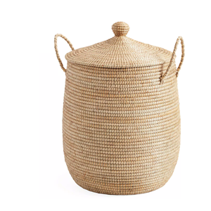 Premium Handwoven Seagrass Laundry <b>Basket</b>, <b>Large</b> Size Eco-Friendly <b>Storage</b> Organizer, Wholesale From Vietnam Factory - Product Image 2
