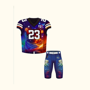 Uniforme de football américain léger et confortable avec impression par sublimation de haute qualité Uniformes de football américain - Product Image 5