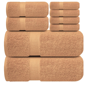 Serviette de toilette de luxe en laine/coton jacquard tricotée, séchage rapide, douce, épaisse, absorbante, couleur unie pour usage domestique - Product Image 6