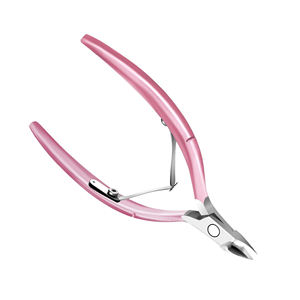 Coupe-ongles professionnel en acier inoxydable de qualité supérieure, à ouverture large et courbée, avec logo personnalisé, best-seller pour les salons de beauté et la manucure - Product Image 2