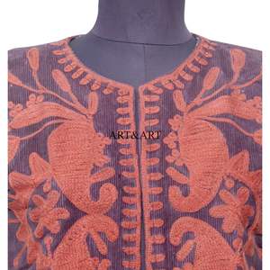 Chaleco estilo vintage para mujer con estampado floral, cuello redondo, tela Cotrise, informal, para todas las estaciones, sin mangas. - Product Image 2