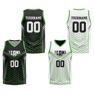 Uniforme de basket-ball personnalisé OEM en sublimation noir et or, tissu polyester uni, maille réversible, maillot de basket-ball pour jeunes - Product Image 5