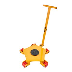 Pattini per Macchinari da 8800 Libbre con Rotazione a 360 Gradi, Ruote Girevoli in PU, Pattini per Spostamento di Macchinari Pesanti per Attrezzature di Movimentazione Materiali - Product Image 5