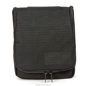 Sacs cosmétiques portatifs en gros d'usine du Vietnam petits sacs isolés imperméables de stockage de maquillage pour la trousse de toilette Zipper Polyes - Product Image 4