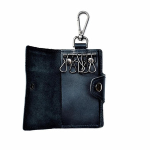 Premium leather key organizer featuring spacious card slots secure snap closure leather key holder <b>wallet</b> key organizer <b>wallets</b> - Product Image 2