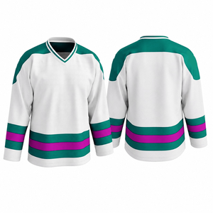 Camiseta de Hockey sobre Hielo Unisex para Adultos, Personalizable, Transpirable, Impermeable, 100% Poliéster, con Logotipo Personalizado - Product Image 2