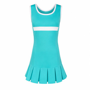 Women's Tennis Clothing <b>Set</b> Sleeveless Performance Tank and Athletic Skort Breathable Training Match Uniform with Custom - Product Image 2
