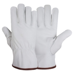 Best Performance Heavy-Duty Sheep Grain Leather Workwear <b>Gloves</b> Soft Garden Safety <b>Gloves</b> Heat Spark Resistance Reflective - Product Image 1