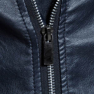 <b>Men</b> Premium Genuine Leather <b>Jacket</b> Western Style Soft Zip Front Casual Regular Fit Durable Outdoor Outerwear - Product Image 6