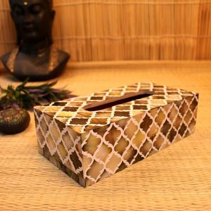 Porta pañuelos de hueso hecho a mano - Product Image 6