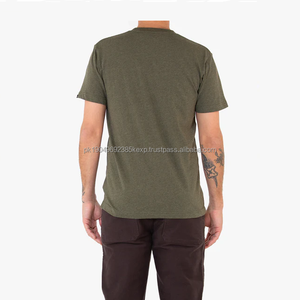 Camisetas Personalizadas de Algodón Orgánico Grueso de Alta Calidad para Hombre, Lisas con Logotipo, Estampadas, Bordadas, Extra Grandes - Product Image 6