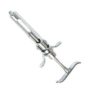 Jeringa Quirúrgica Dental de Aspiración Manual, Instrumento de Anestesia de Acero Inoxidable para Odontología, Profesional, Reutilizable, con Certificación CE - Product Image 3