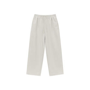 High Quality Custom Men Loose Cotton Straight Sport Pants Casual Solid Color Sweatpants For MenCustom Casual <b>Vintage</b> <b>French</b> - Product Image 6