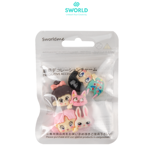 Accessoires pour emblèmes et blocs, badges irréguliers découpés, breloques mignonnes et uniques, artisanat en résine - Product Image 1