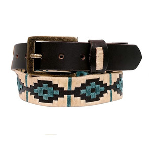 Cinturones de Cuero Clásicos Casuales para Jinete, Cinturón Ecuestre Elegante con Hebilla de Acero, Duradero y Resistente para Eventos Ecuestres - Product Image 4