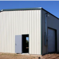 QCF292 Hangar/Garage préfabriqué en acier à faible coût et installation facile pour le stationnement de voitures