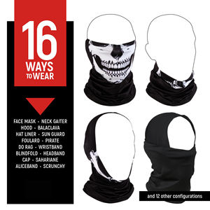 Nouveau cache-cou bandana de haute qualité, cagoule personnalisée avec logo par sublimation, en polyester multifonction - Product Image 2