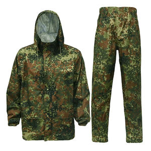 Conjunto Táctico de Camuflaje para Hombre, Chaqueta con Capucha Impermeable, Cálida y Silenciosa para Caza, Senderismo y Pesca al Aire Libre - Product Image 6