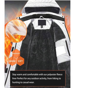 Chaqueta Softshell Personalizada Ligera, Chaqueta de Invierno Transpirable para Hombre - Product Image 2