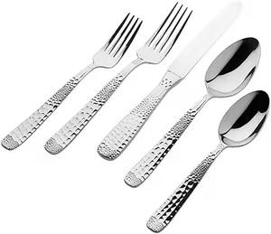 Ensemble de couverts professionnels en acier inoxydable pour cuisine et salle à manger, vaisselle haut de gamme pour restaurant - Product Image 2