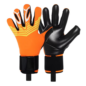 Guantes de Portero de Fútbol Profesionales de Alta Calidad, al por Mayor, Transpirables, de Látex y Cuero, con Colores y Logotipo Personalizados OEM - Product Image 5