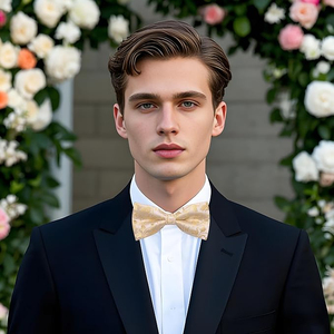 Hot Sale Wedding <b>Ties</b> Adjustable Satin Men's Bowties Creative <b>Polyester</b> Silk Cravats Private Label Fashion Design Wholesale - Product Image 6