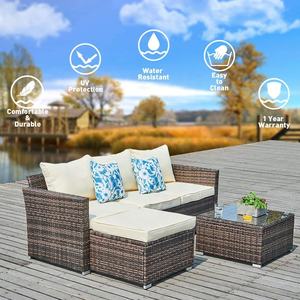 Wholesale Custom Modern Rattan <b>Wicker</b> <b>Furniture</b> for Outdoor Living Room for Hotels Courtyards Contact Vietnam Supplier Now! - Product Image 3