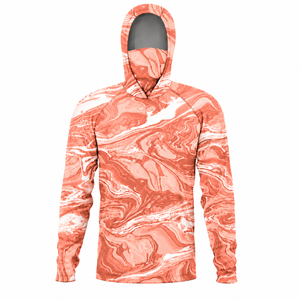 Chemise de pêche personnalisée à capuche pour activités de plein air, fournisseur de vêtements en gros - Product Image 2