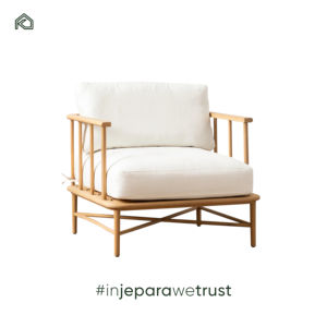 Ensemble de chaises longues modulaires en teck Sungkai et bois d'acajou pour l'extérieur, canapé et chaise de jardin au design moderne - Arya - Product Image 2