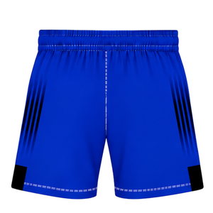 Purple <b>Black</b> <b>Rugby</b> <b>Shorts</b> Elastic Waist Breathable Lightweight Team Training Performance Athletic Sports Uniform <b>Shorts</b> - Product Image 2