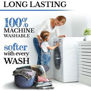 Coperta in Tessuto con Design Tradizionale Americano Celestiale, Realizzata in Cotone USA 50x60 Pollici - Product Image 4