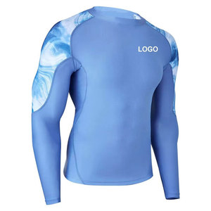 Maillots de bain Rash Guard à manches longues sur mesure en gros, séchage rapide, respirants, protection solaire, vêtements de sport d'extérieur - Product Image 4