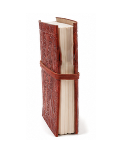 High Quality Genuine Leather Bound Journal Vintage Pattern <b>Diary</b> Wrap Around Strap Corporate Gift Manufacturer - Product Image 2