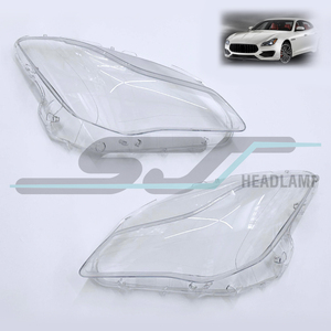 Couvre-phare en polycarbonate transparent de qualité supérieure pour Quattroporte 2016-2020, côté conducteur/passager - Product Image 4