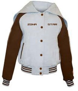 เสื้อแจ็กเก็ตบอมเบอร์เบสบอลสำหรับทุกเพศ, เสื้อแจ็คเก็ตแบบมีกระดุมหนังวัวสำหรับใส่ได้ทั้งผู้หญิงและผู้ชาย - Product Image 6