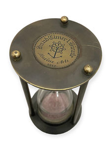 Relojes de Arena Portátiles de Latón Estilo Art Deco, Hechos a Mano, Ecológicos, para Temporización y Decoración de Interiores - Product Image 2
