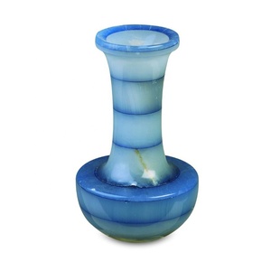 Florero de ónix de alta calidad hecho a mano 100%, portátil, resistente, piedra de ónix Natural Premium, hecho a mano, eleva tu decoración Natural - Product Image 2