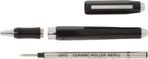 OHTO DUDE ปากกาโรลเลอร์บอล 0.5 มม. สีดำ สำหรับเขียนธุรกิจ รูปทรงหกเหลี่ยม CB-10DD-BK ผลิตในญี่ปุ่น - Product Image 6