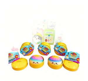 Cheerful Dumpling Bun Vent Squeeze Toy Extra Soft Slow Rising Tactile Plaything Soothing Sensory Gift for Everyone - Product Image 1