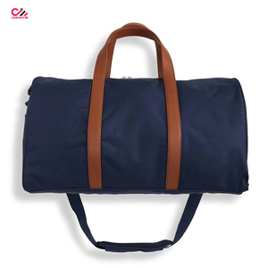 OEM Service Wholesale Best Design Leather Duffle Bags Lightweight Solid Color High Quality Leather Duffle Bags - Product Image 5