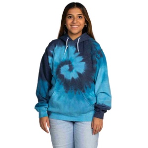 Custom Women Plus Size Tie Dye Hoodie Long Winter/Spring Knitted Oversized Hoodie <b>Drop</b> Shoulder Women Breathable Tie Dye Hoodie - Product Image 5