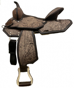Silla de Montar Occidental de Cuero Hecha a Mano de Primera Calidad para Caballos, Equipo para Ranch, Trail, Roping, Barrel Racing y Pleasure Riding, Proveedor Mayorista - Product Image 3