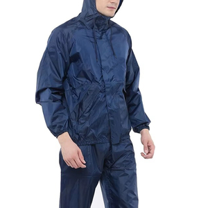 OEM ODM Service Best Selling Printed Solid Color Men Windbreaker Tracksuit Casual Long Sleeve 100% Good Nylon Polyester Fabric - Product Image 2